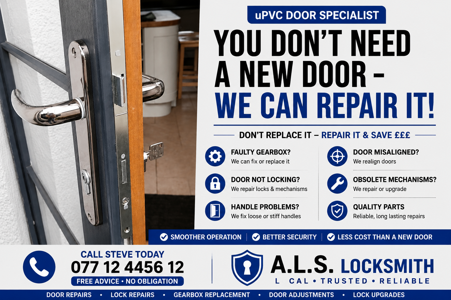 You Don't Need a New Door – We Can Repair It You Don't Need a New Door – We Can Repair It