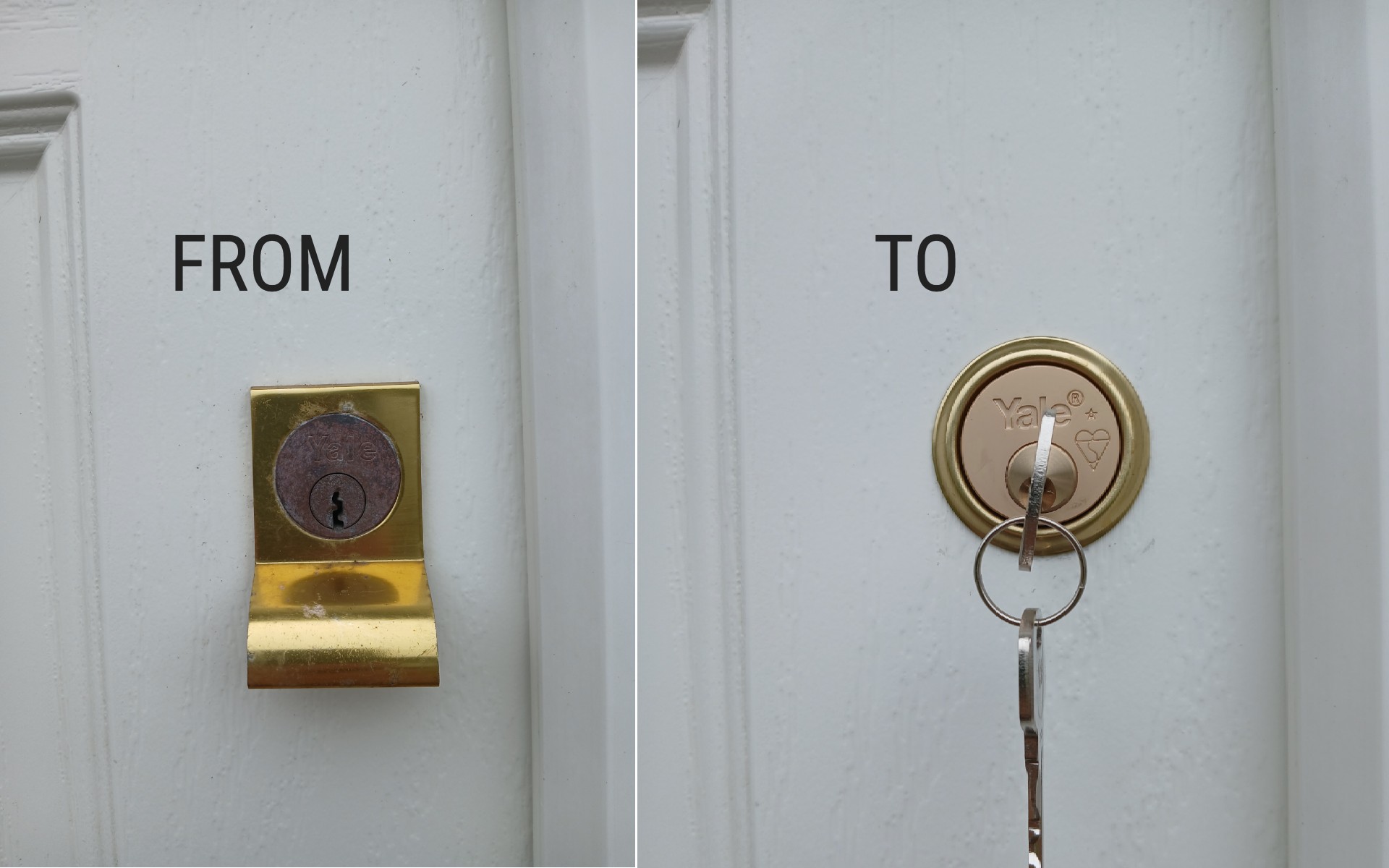Insurance Approved Yale Rim Lock Replacement