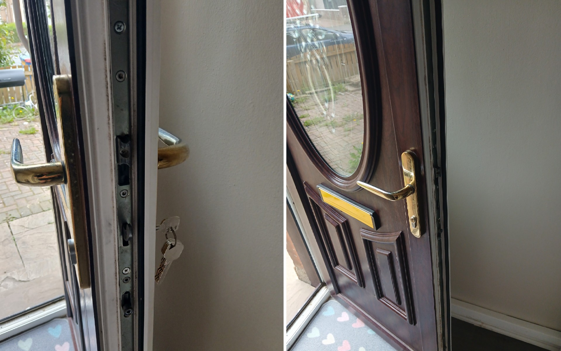 uPVC Door Lockout in Renfrew
