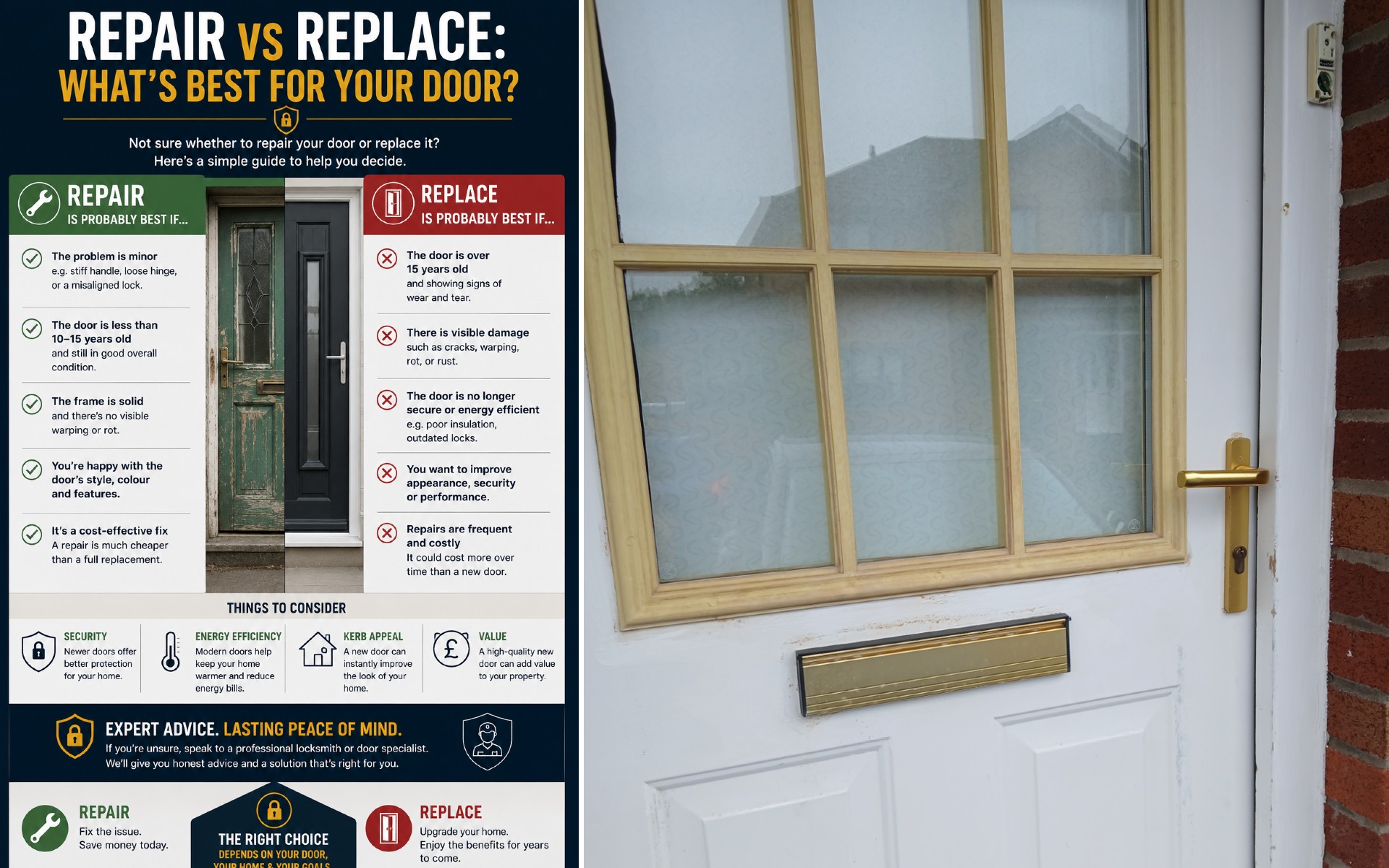 Repair vs Replace: What's Best for Your Door?