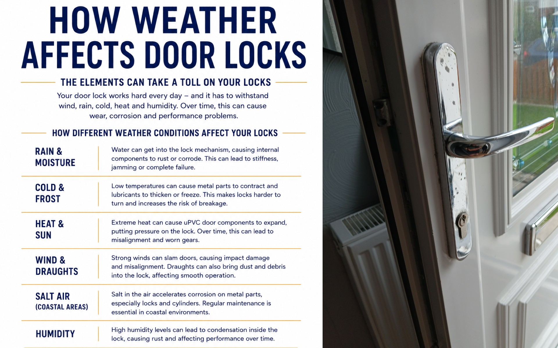 How Weather Affects Door Locks