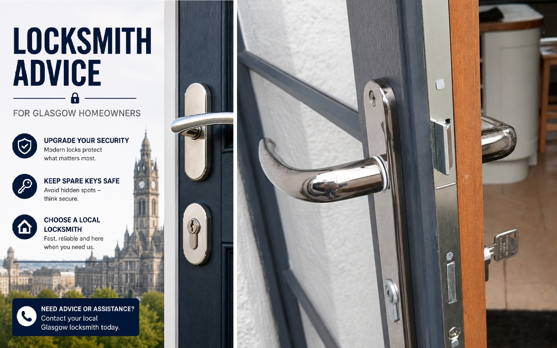 Locksmith Advice for Glasgow Homeowners