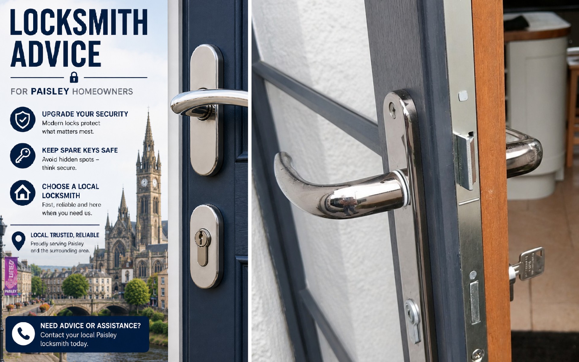 Locksmith Advice for Paisley Homeowners