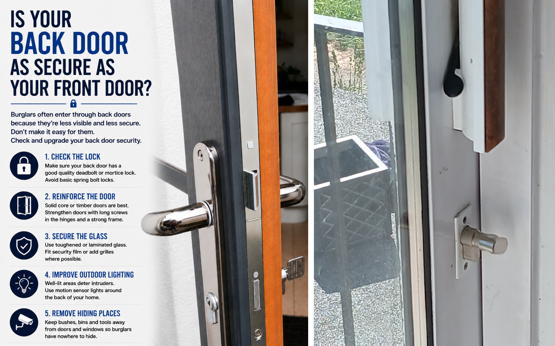 Is Your Back Door as Secure as Your Front Door?