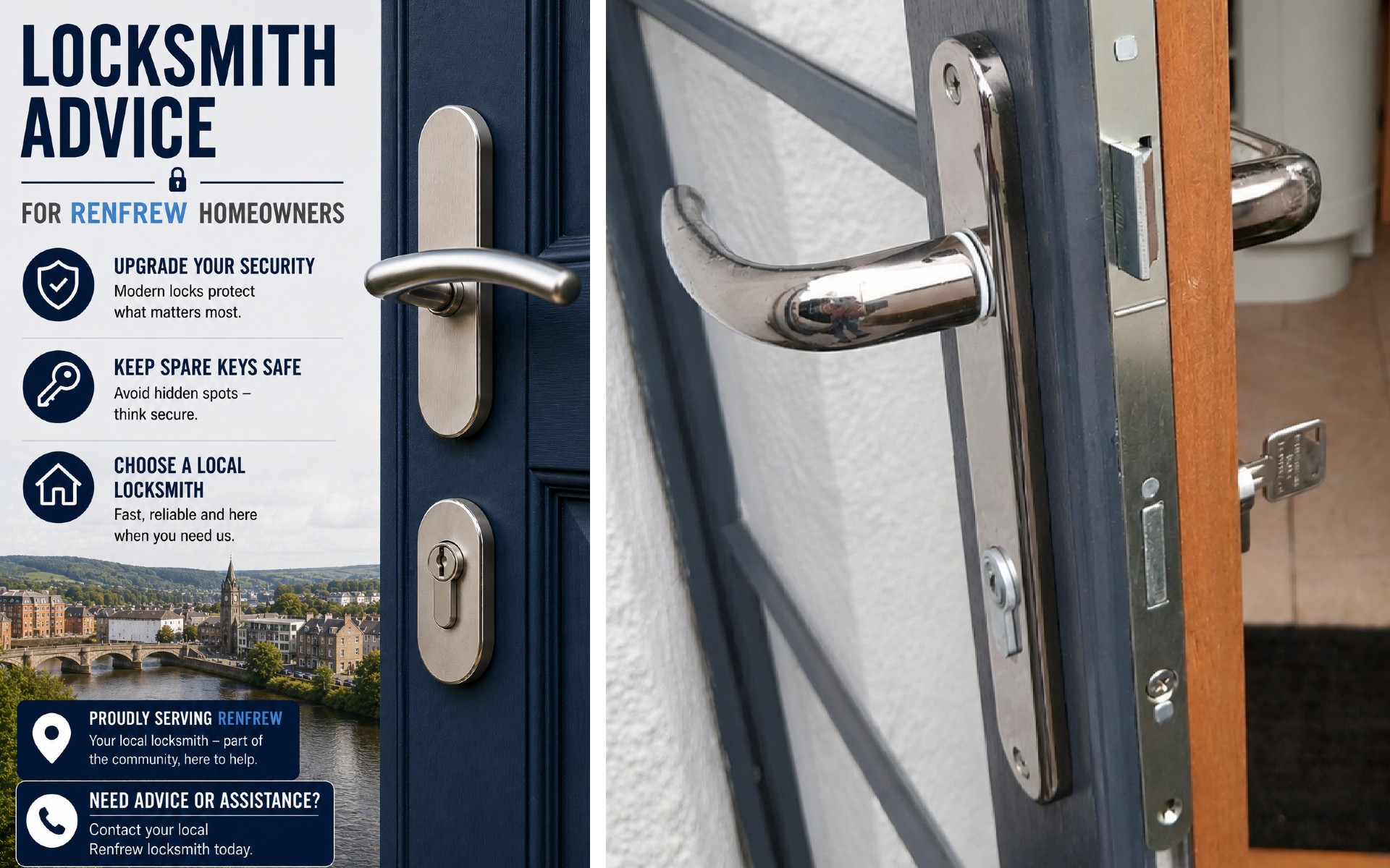 Locksmith Advice for Renfrew Homeowners