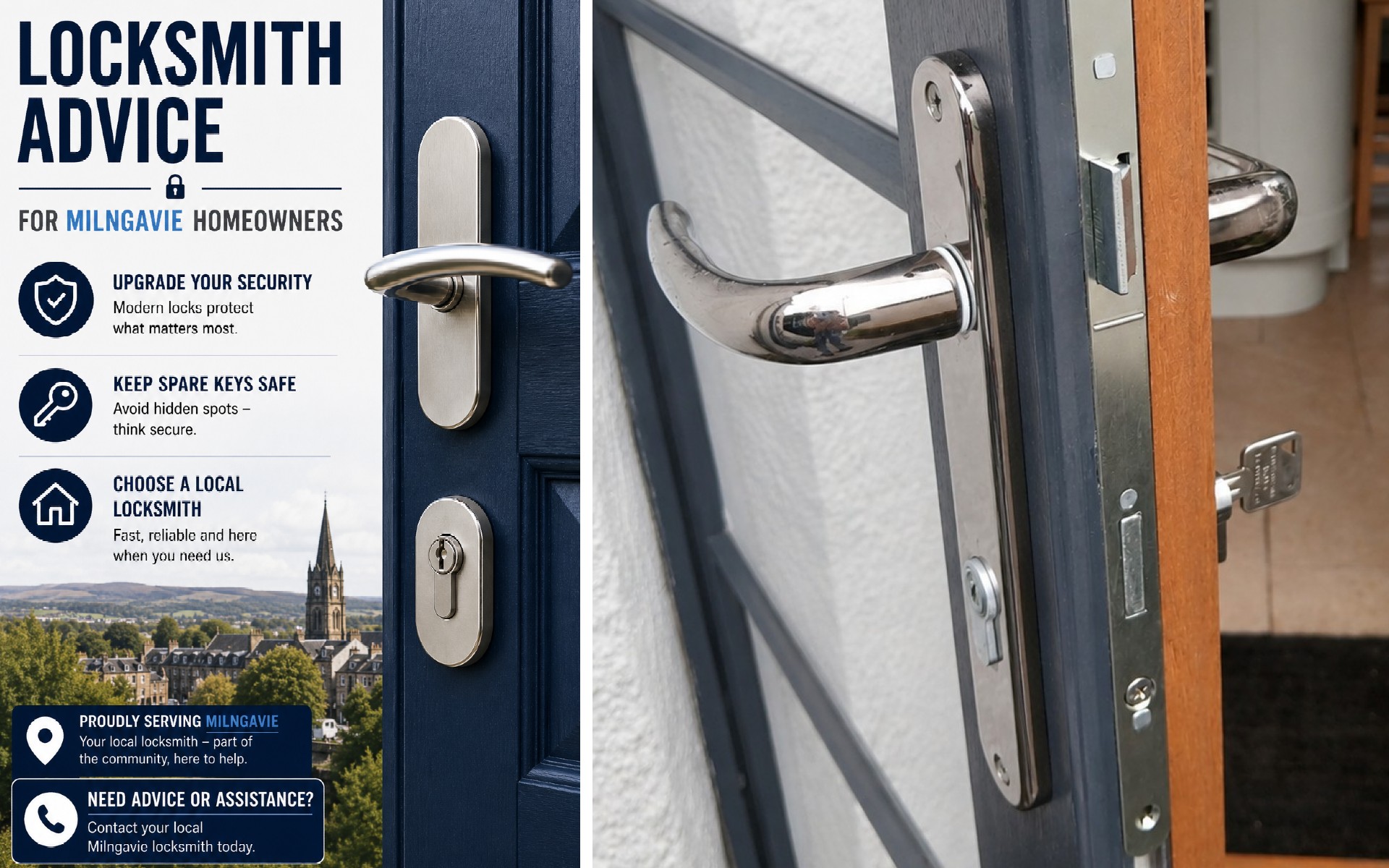 Locksmith Advice for Milngavie Homeowners