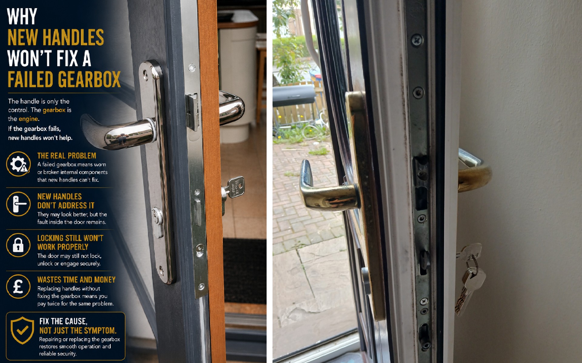 Why New Handles Won't Fix a Failed Gearbox