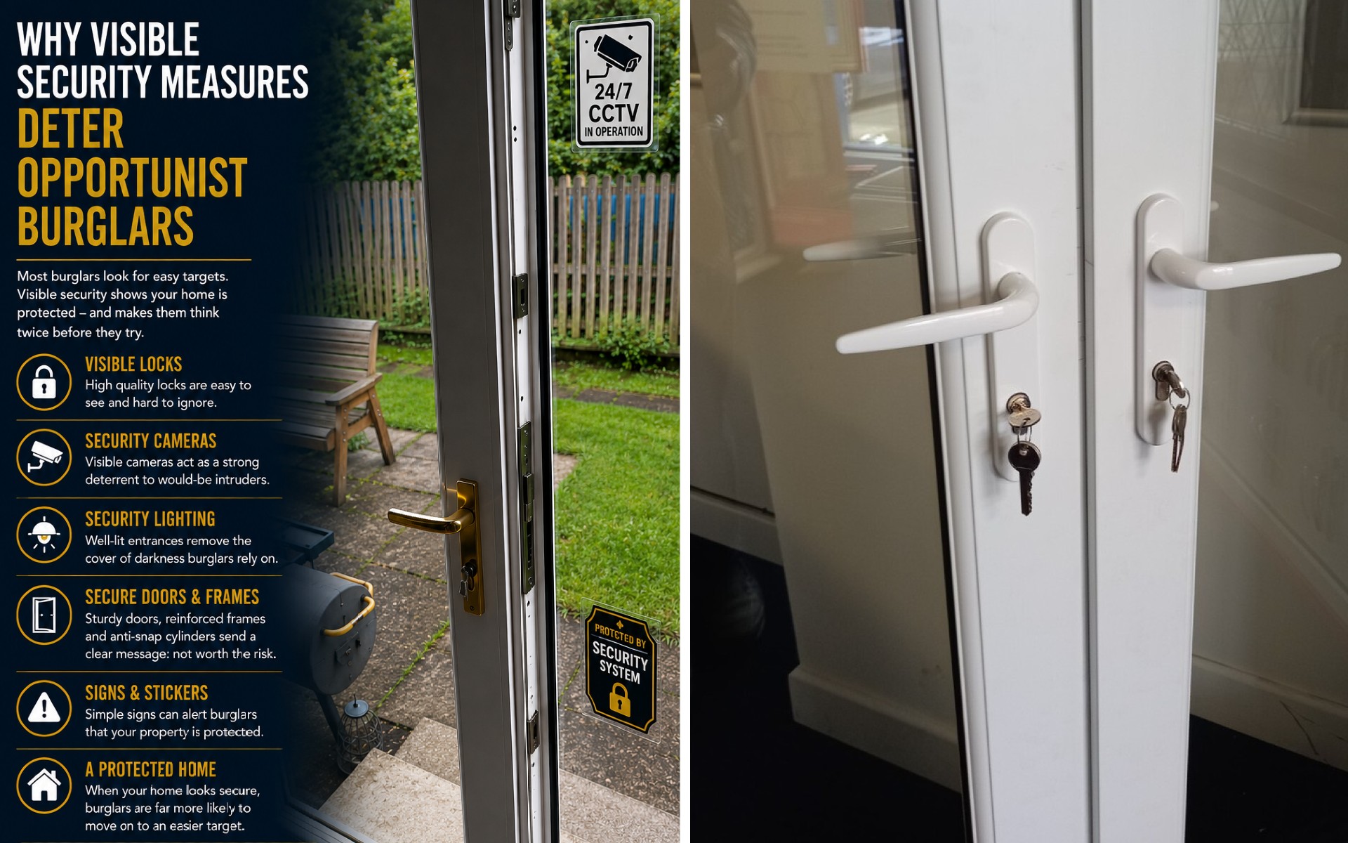 Why Visible Security Measures Deter Opportunist Burglars