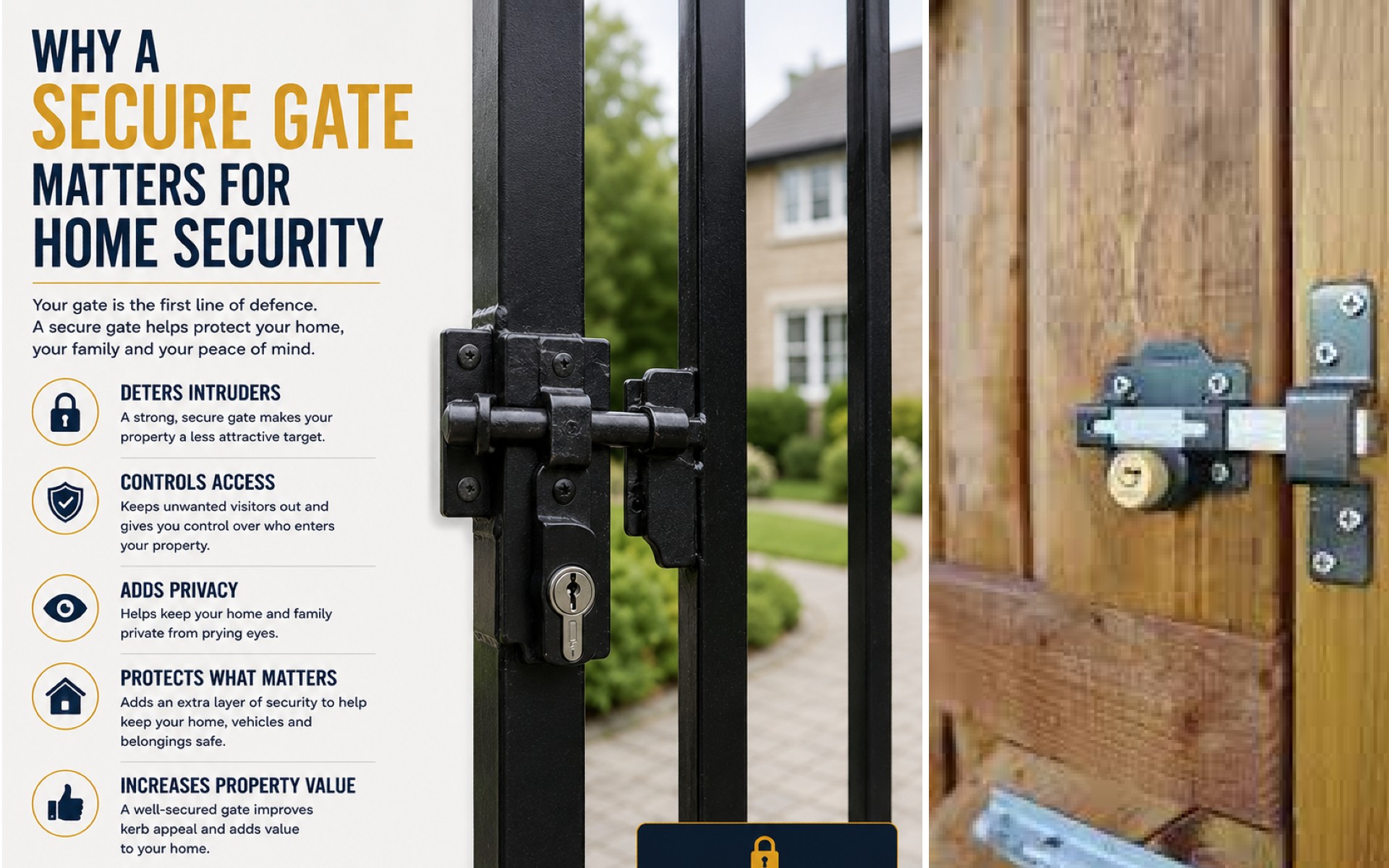 Why a Secure Gate Matters for Home Security