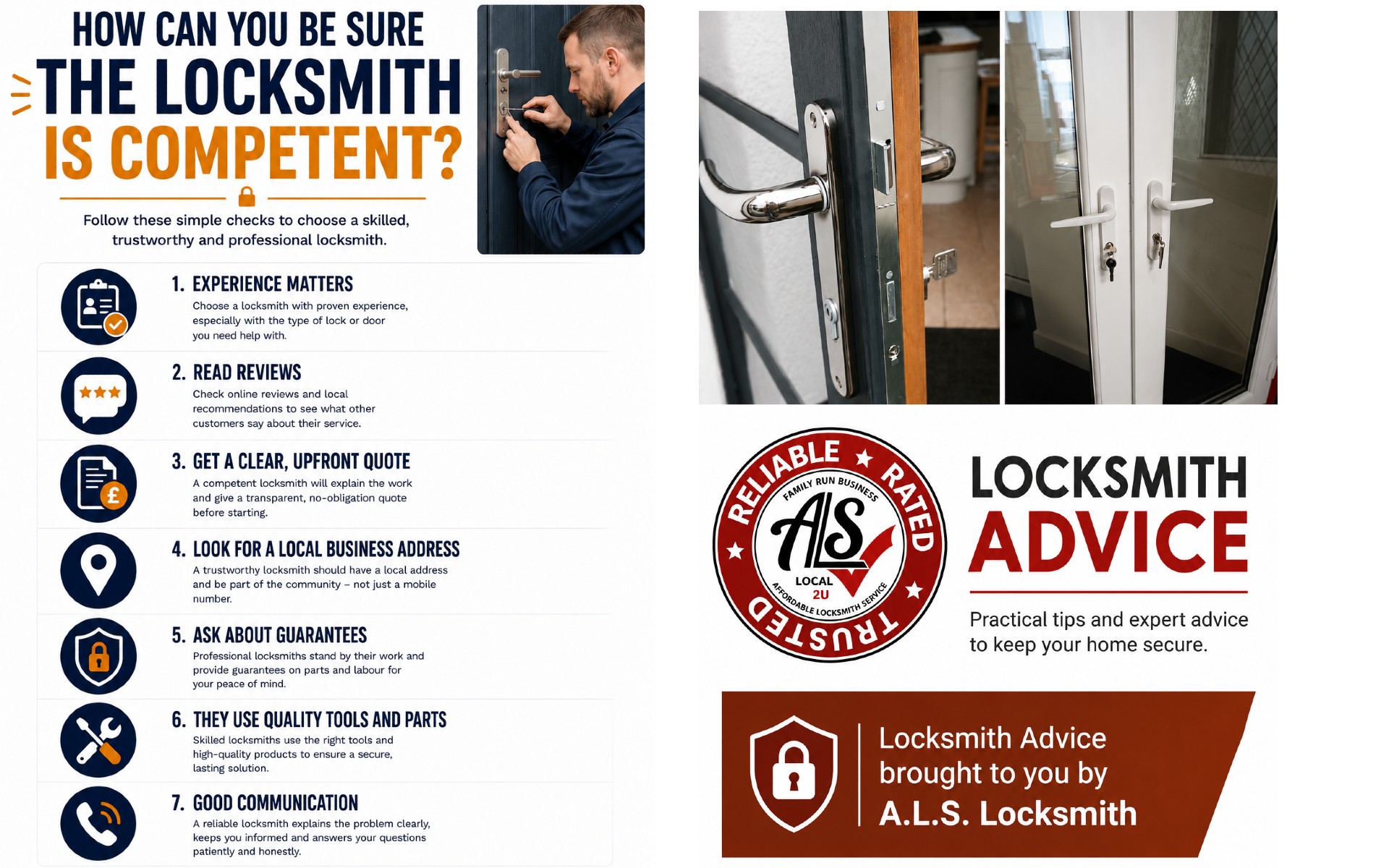 How Can You Be Sure the Locksmith Is Competent?