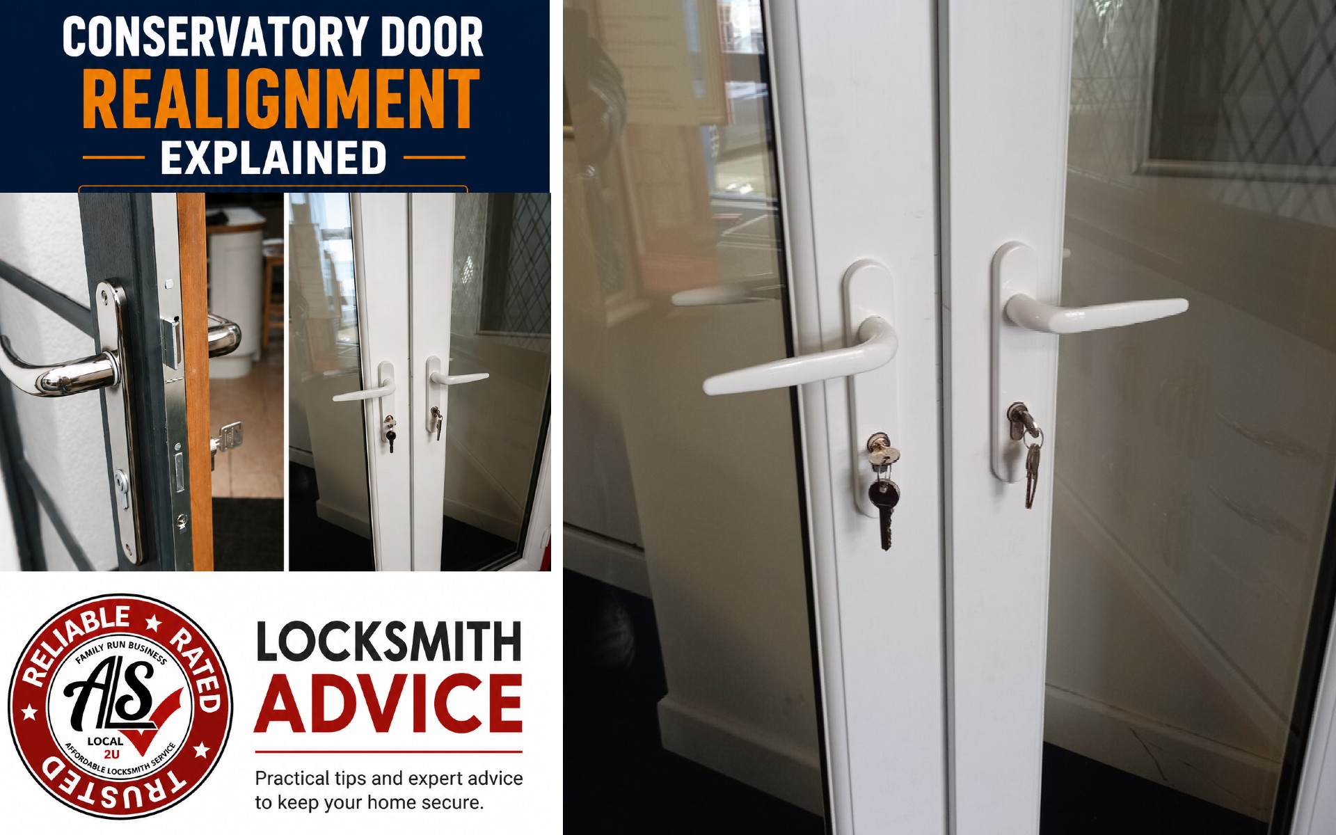 Conservatory Door Realignment Explained