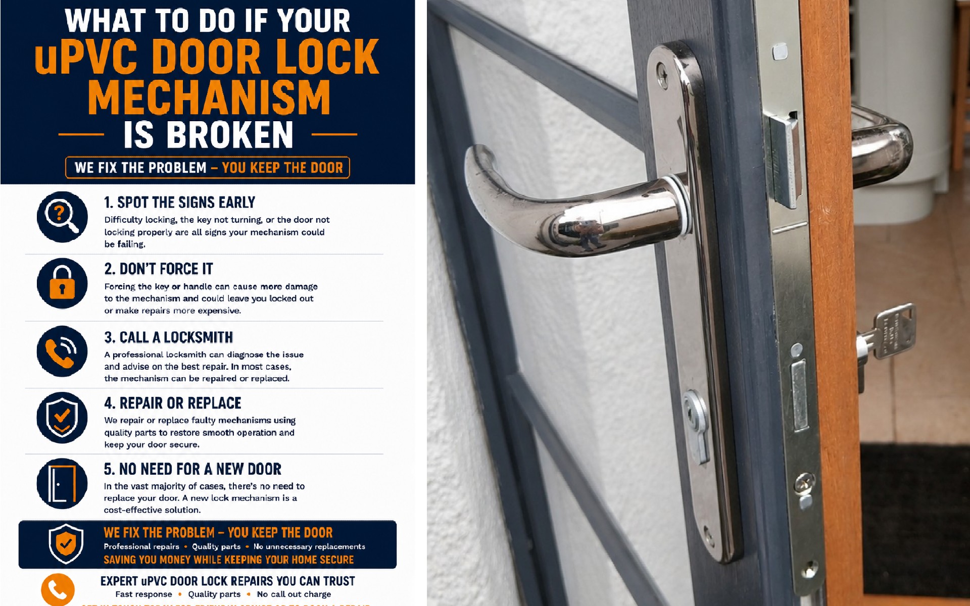 What To Do If Your uPVC Door Lock Mechanism Is Broken