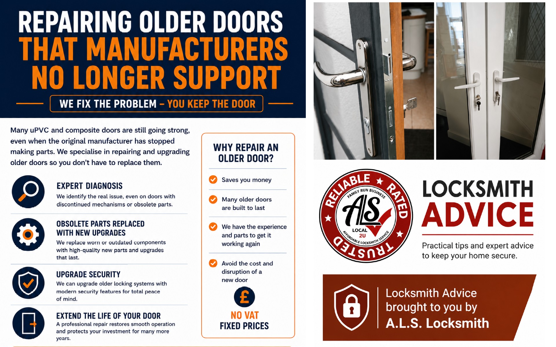 Repairing Older Doors That Manufacturers No Longer Support