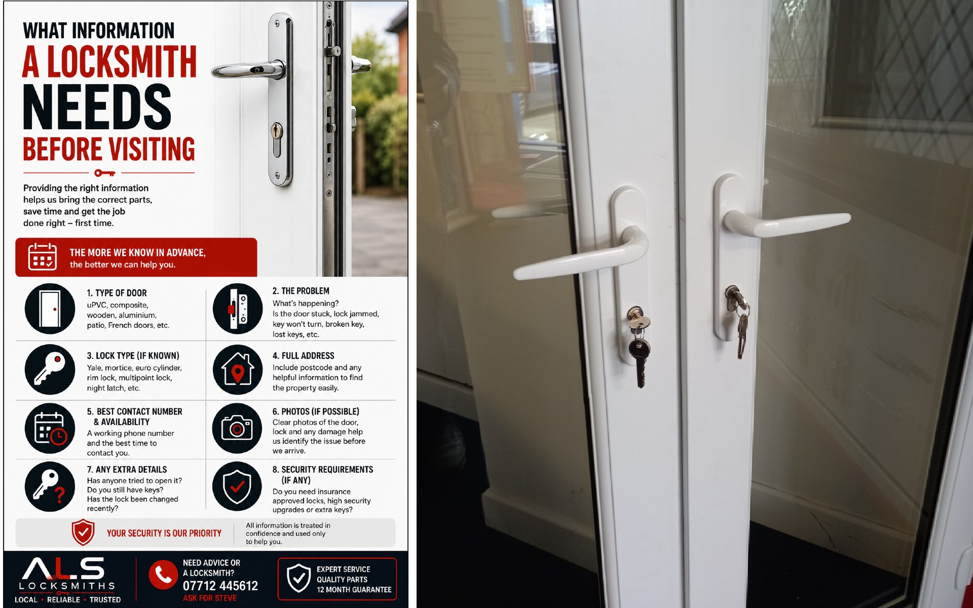 What Information a Locksmith Needs Before Visiting