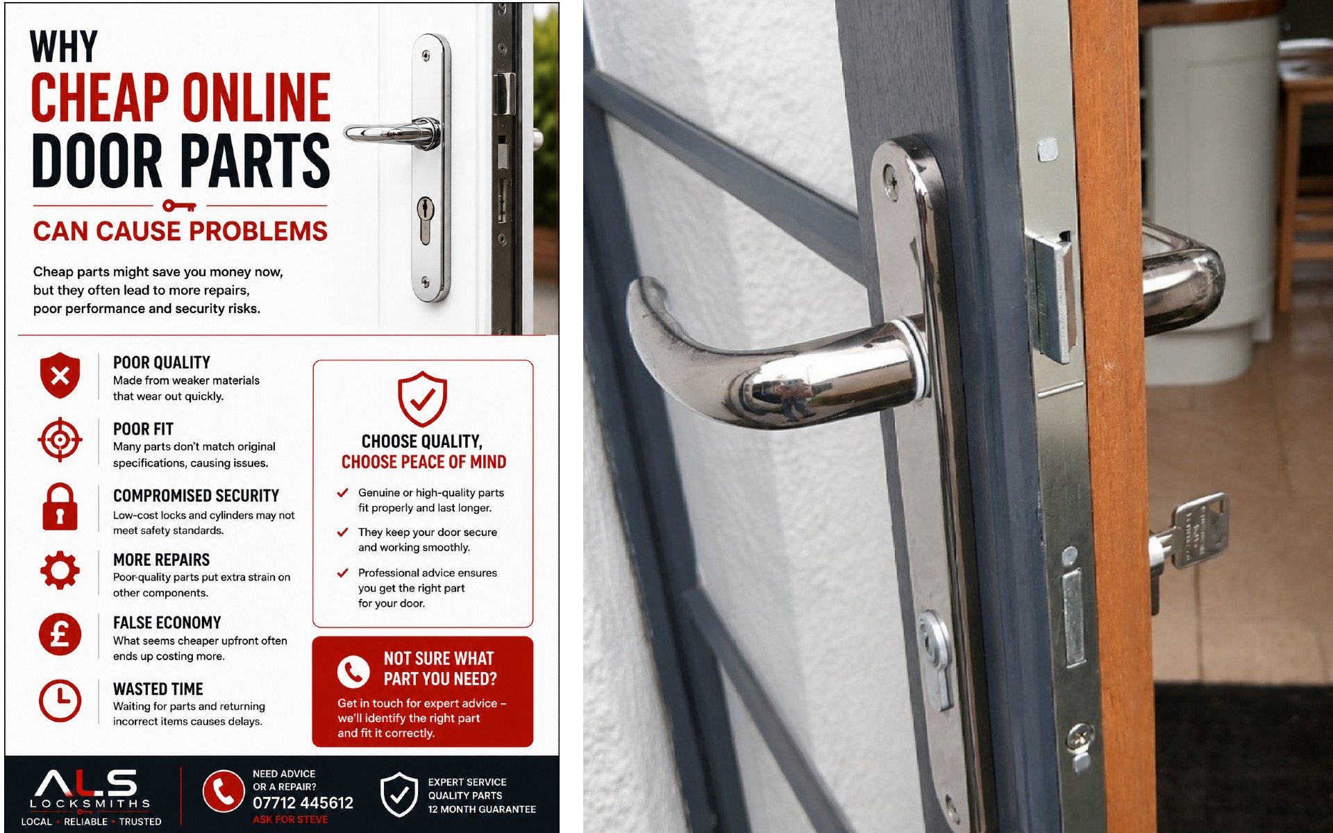 Why Cheap Online Door Parts Can Cause Problems