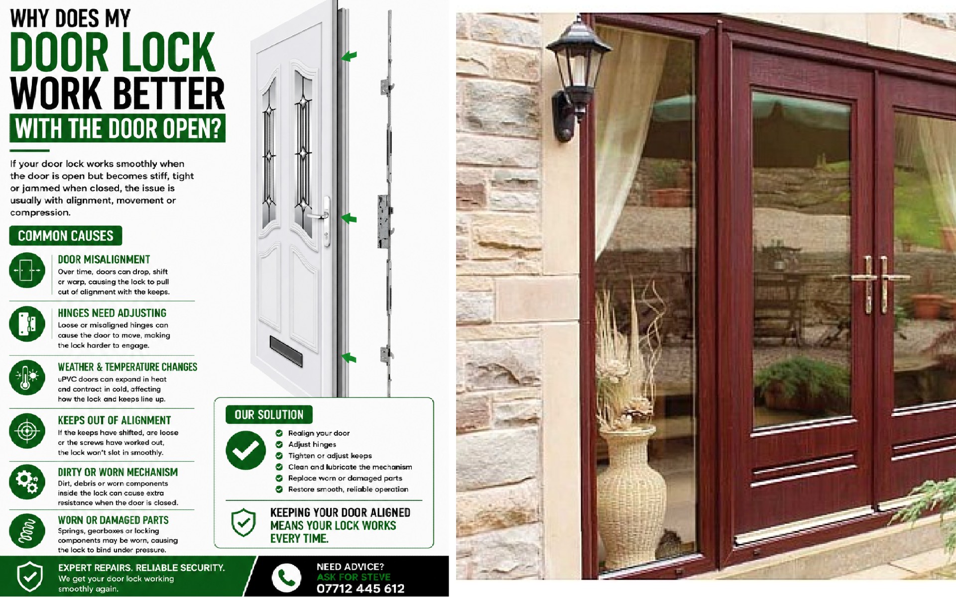 Why Does My Door Lock Work Better With the Door Open?