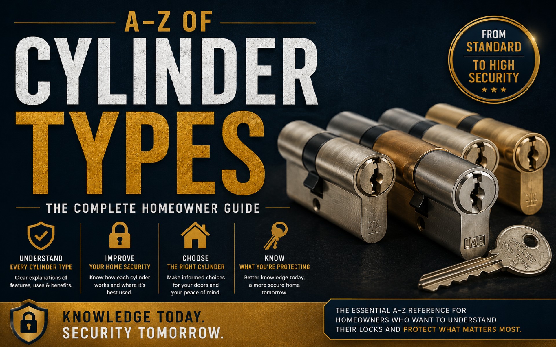 A–Z of Door Lock Cylinder Types | The Complete Homeowner's Guide
