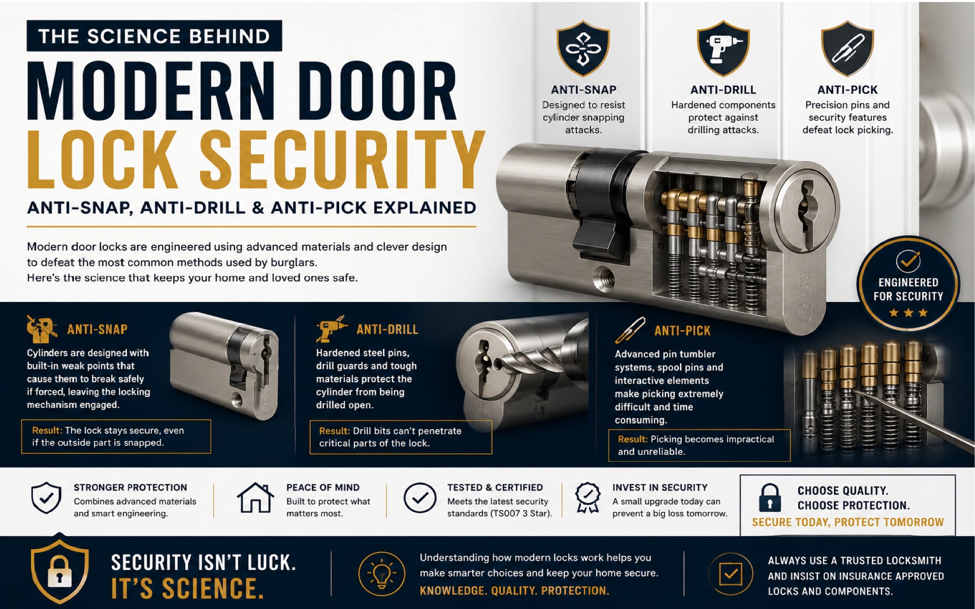 The Science Behind Modern Door Lock Security