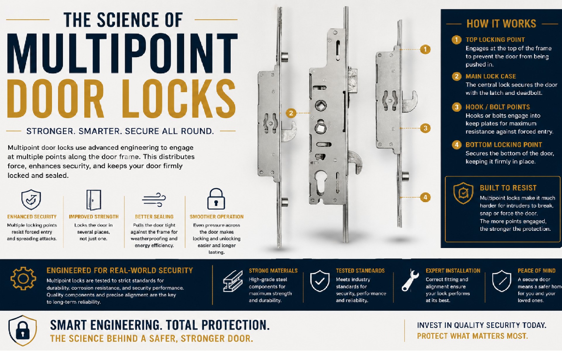 The Science of Multipoint Door Locks The Science of Multipoint Door Locks