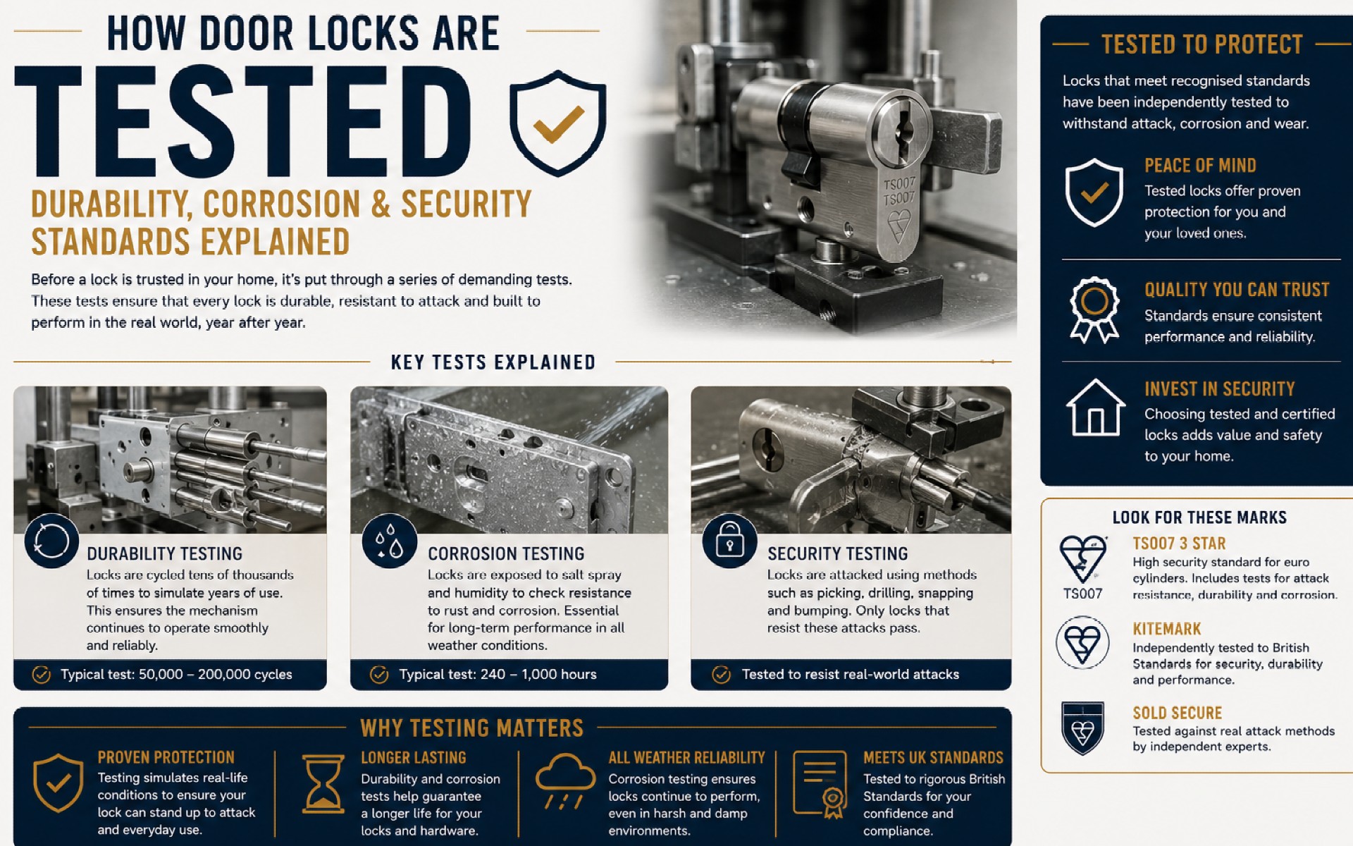 How Door Locks Are Tested