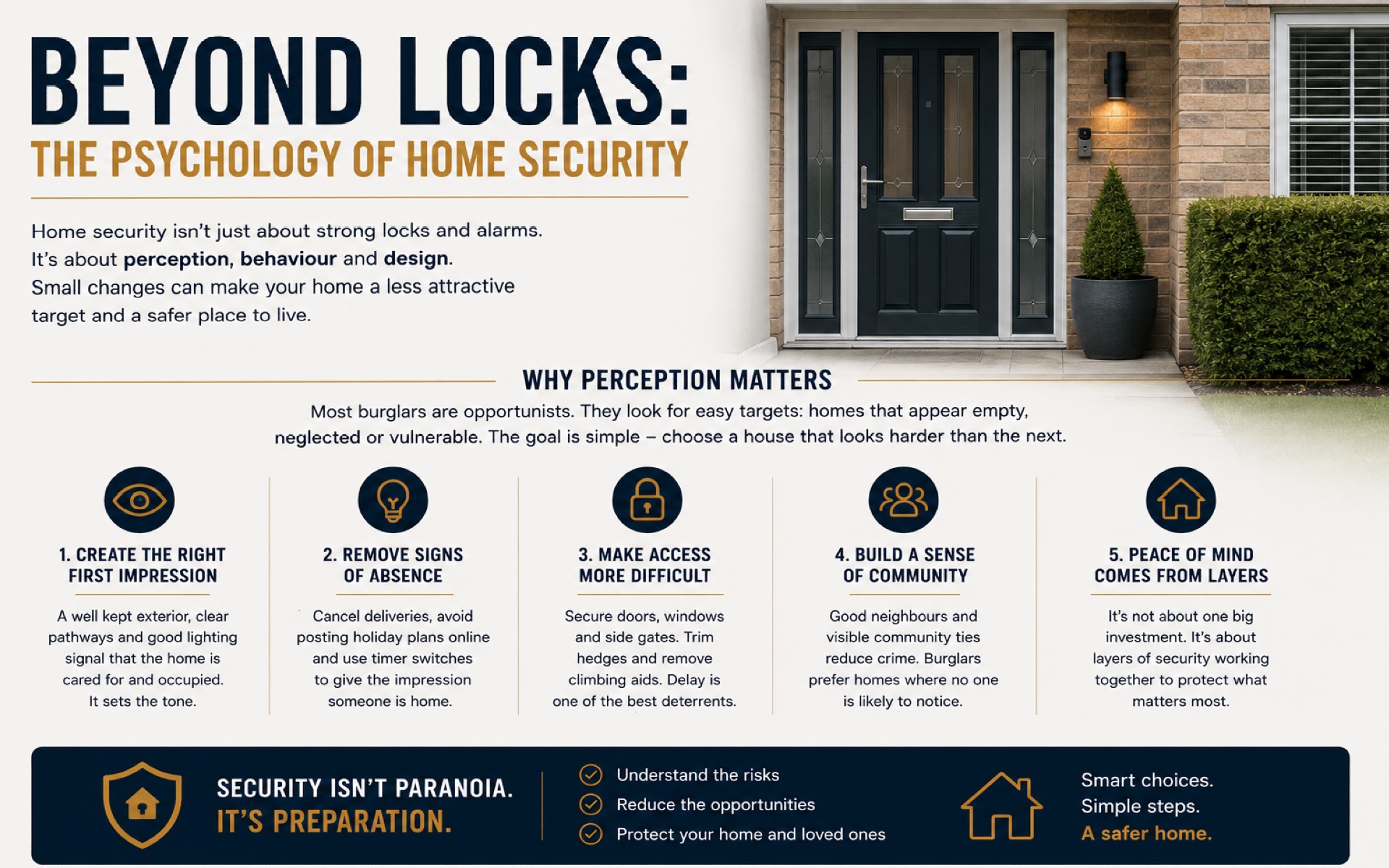 Beyond Locks: The Psychology of Home Security