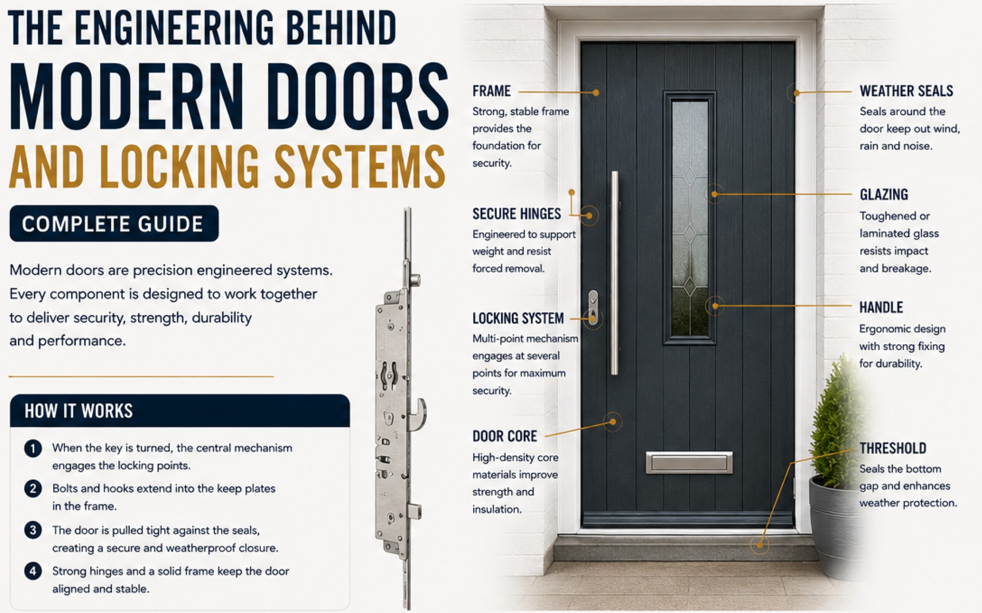 The Engineering Behind Modern Doors and Locking Systems