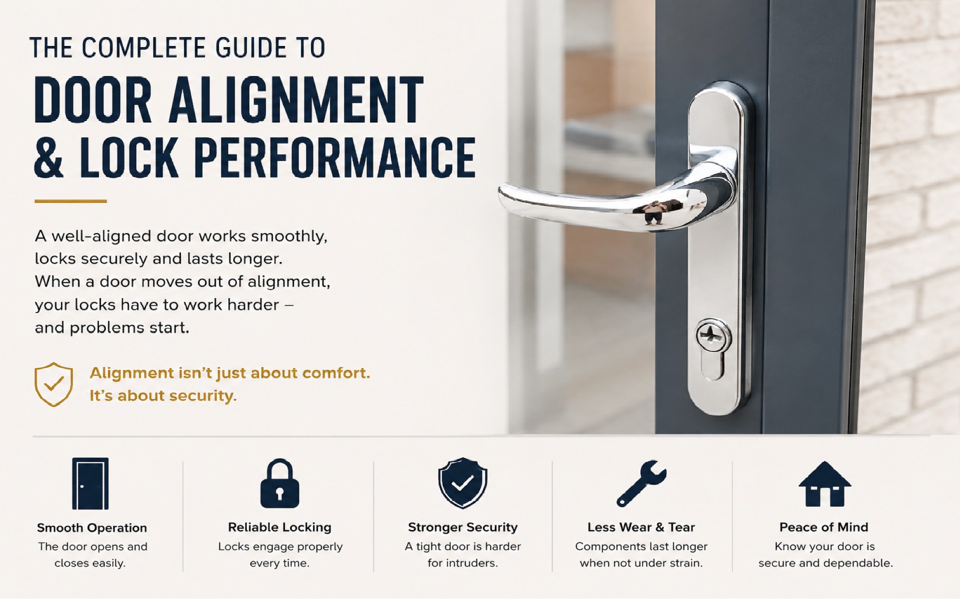 The Complete Guide to Door Alignment and Lock Performance