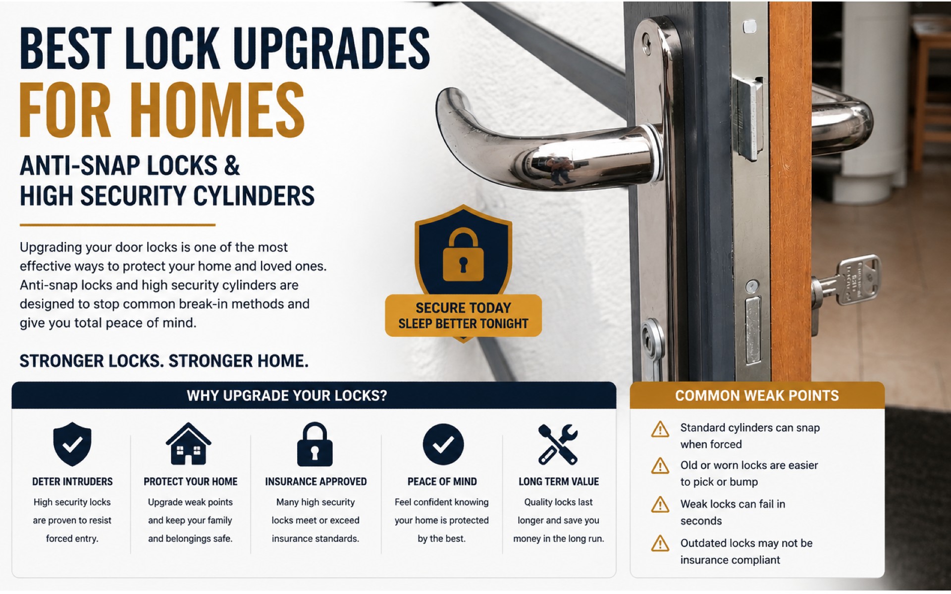 The Complete Guide to Upgrading Your Door Locks for Better Home Security The Complete Guide to Upgrading Your Door Locks for Better Home Security