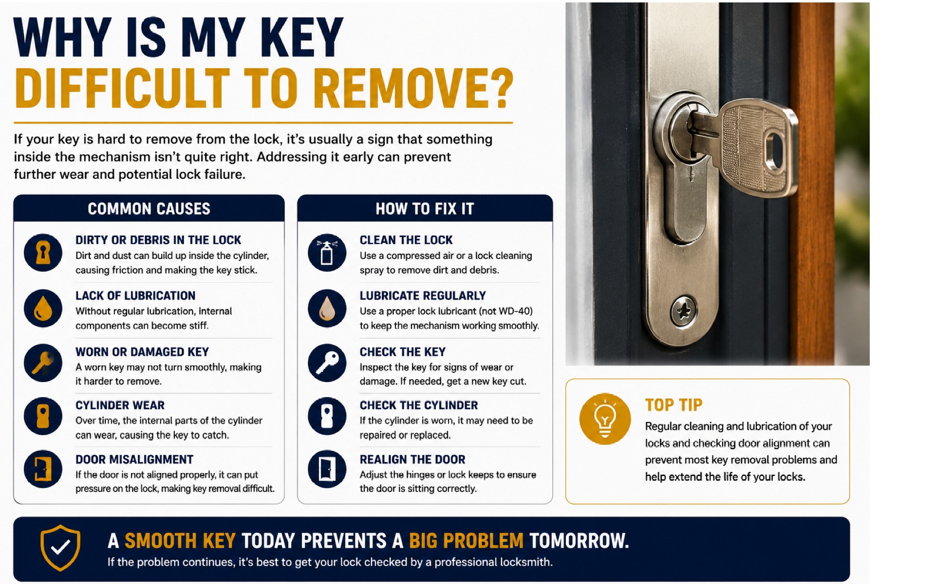 Why is my key difficult to remove? Why is my key difficult to remove?
