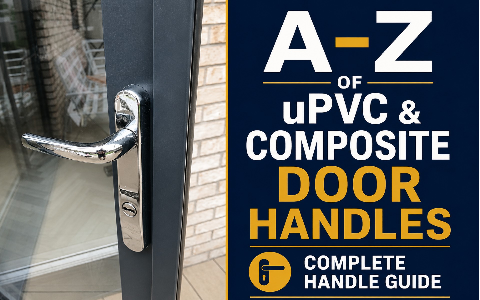 A–Z of uPVC & Composite Door Handles The Complete Guide to Door Handle Types, Measurements, Security Ratings and Replacement