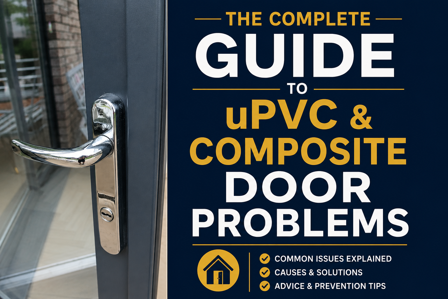 The Complete Guide to uPVC & Composite Door Problems The Complete Guide to uPVC & Composite Door Problems