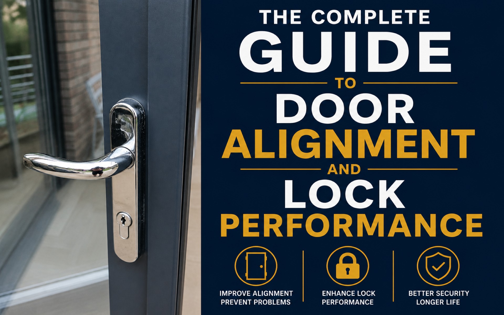The Complete Guide to Door Alignment and Lock Performance The Complete Guide to Door Alignment and Lock Performance