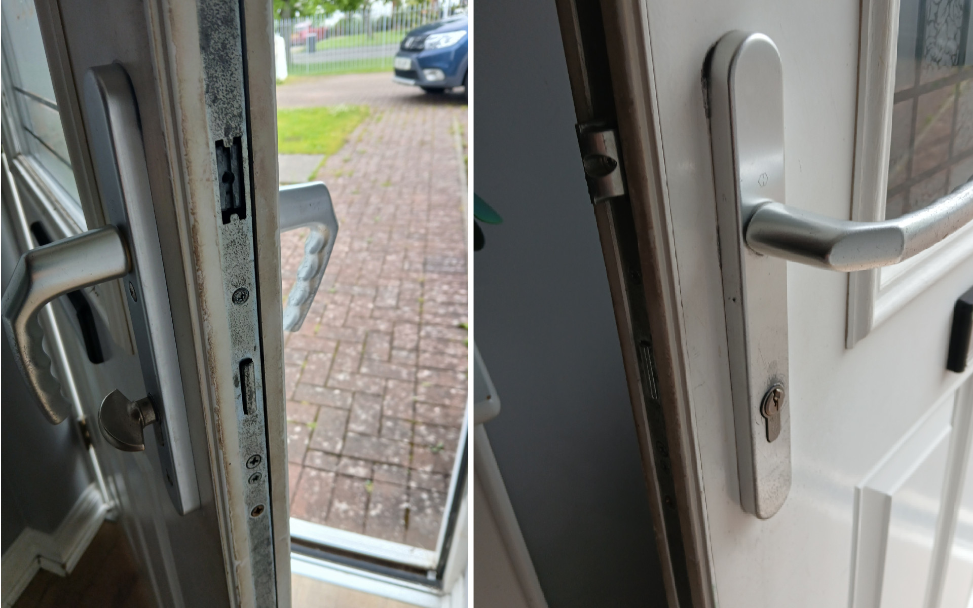 Composite Door Repaired in One Visit – Gearbox Replacement, Mechanism Service & Handle Repair Composite Door Repaired in One Visit – Gearbox Replacement, Mechanism Service & Handle Repair