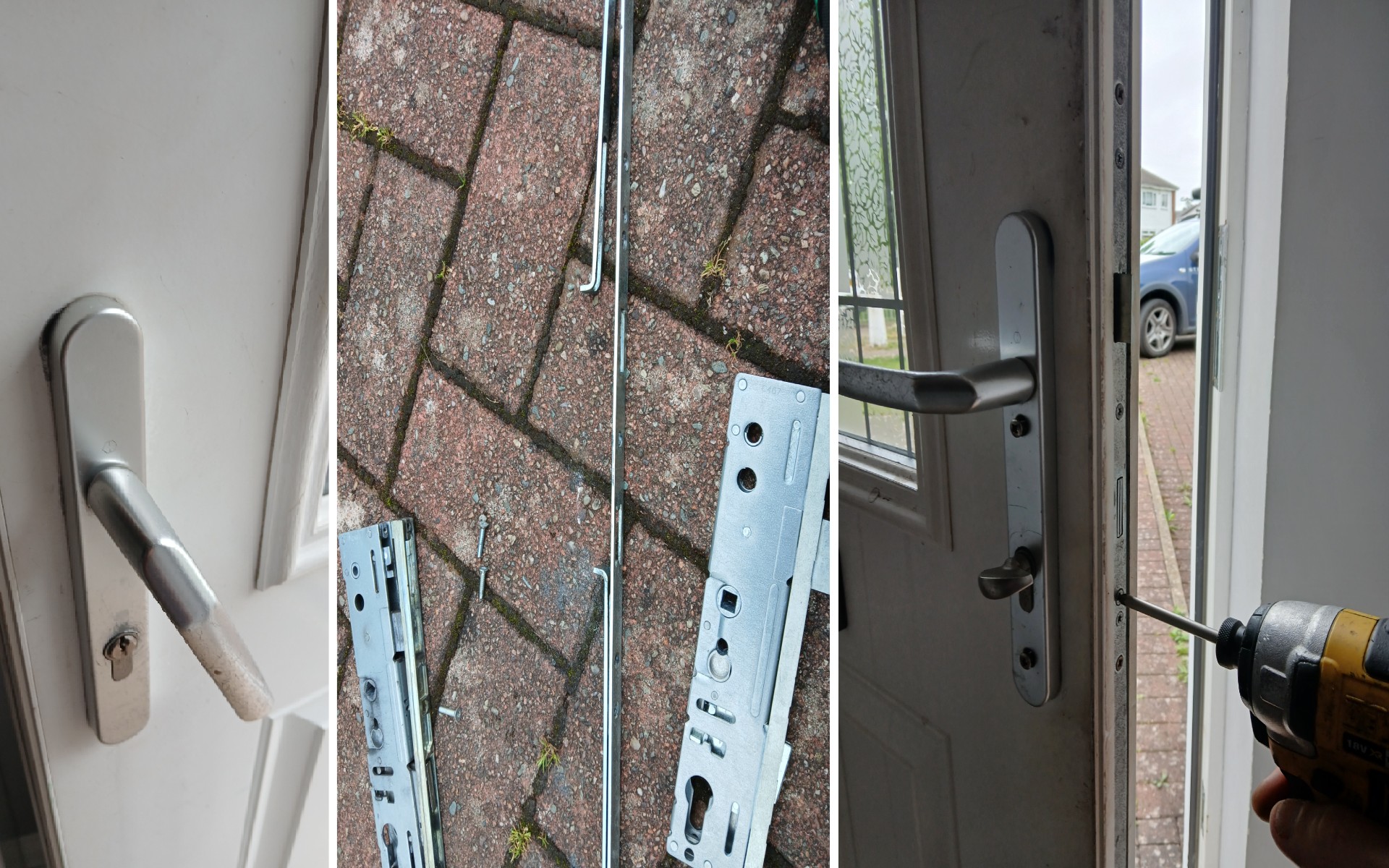 Jammed uPVC Door Opened and Repaired in Renfrew Jammed uPVC Door Opened and Repaired in Renfrew