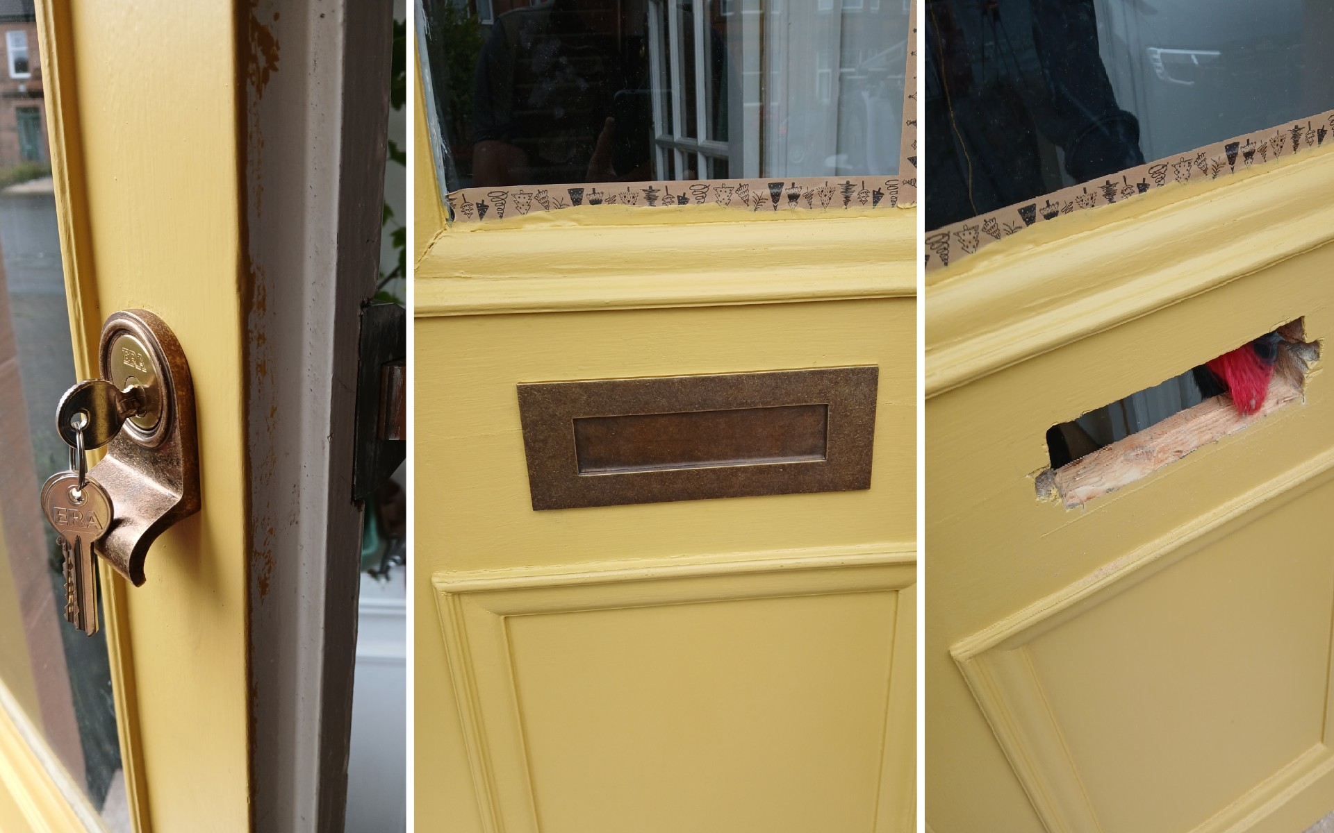 Letterbox Installation Turned Into a Custom Repair