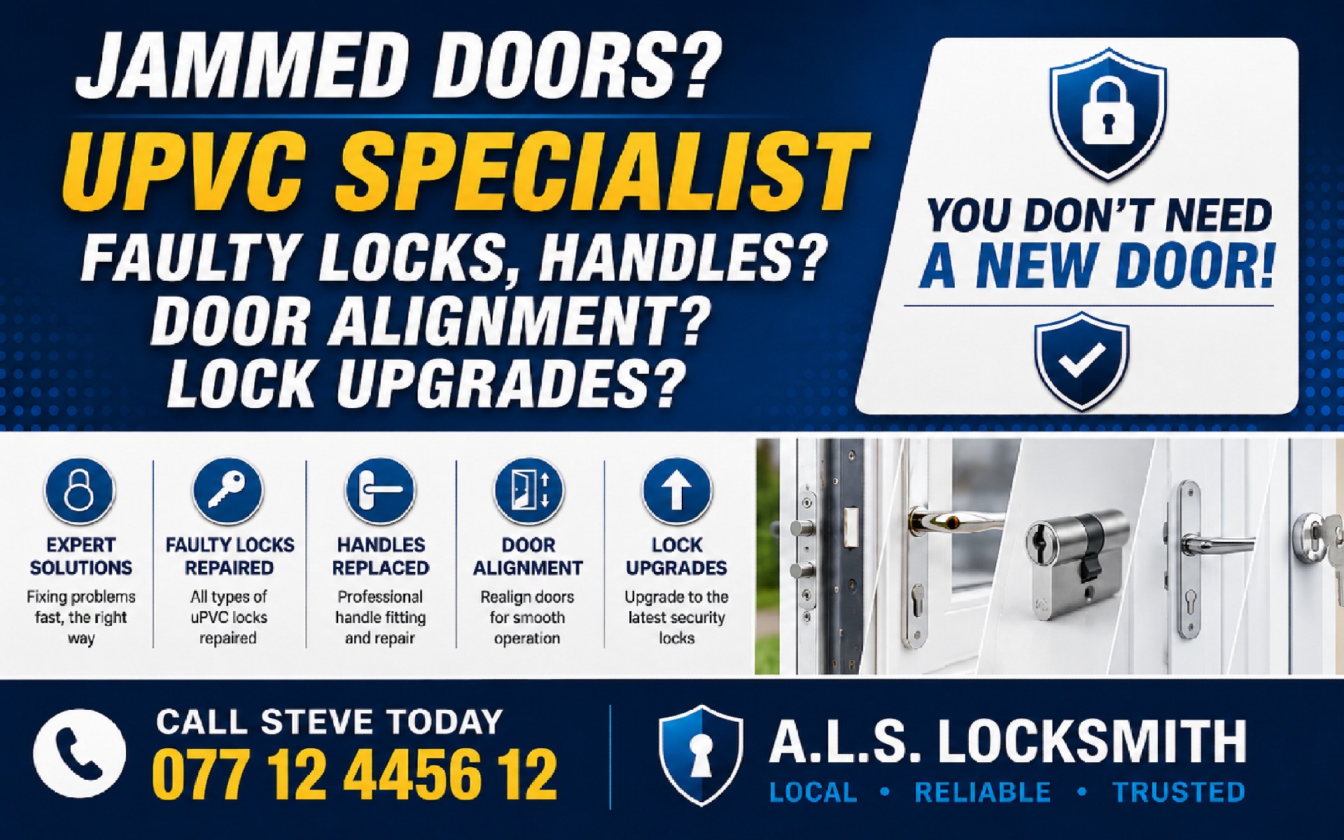Door Alignment for uPVC & Composite Doors