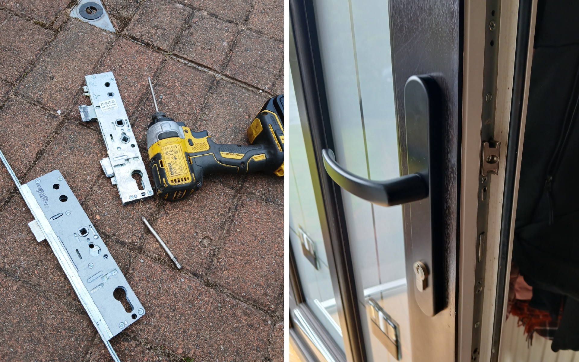 Told He Needed a New Door – Repaired the Existing One Instead Told He Needed a New Door – Repaired the Existing One Instead