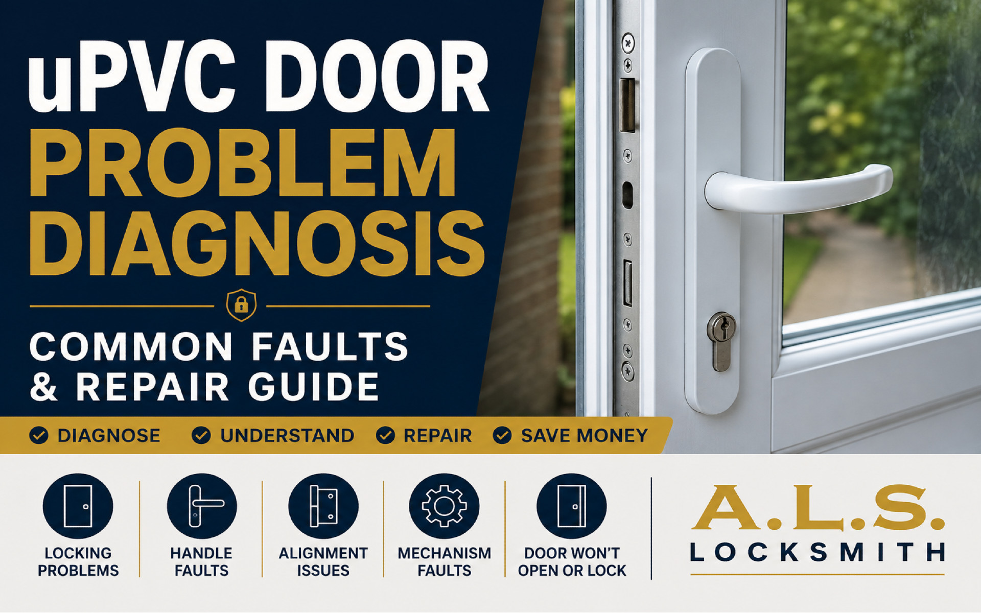 uPVC Door Problem Diagnosis | Common Faults & Repair Guide uPVC Door Problem Diagnosis | Common Faults & Repair Guide