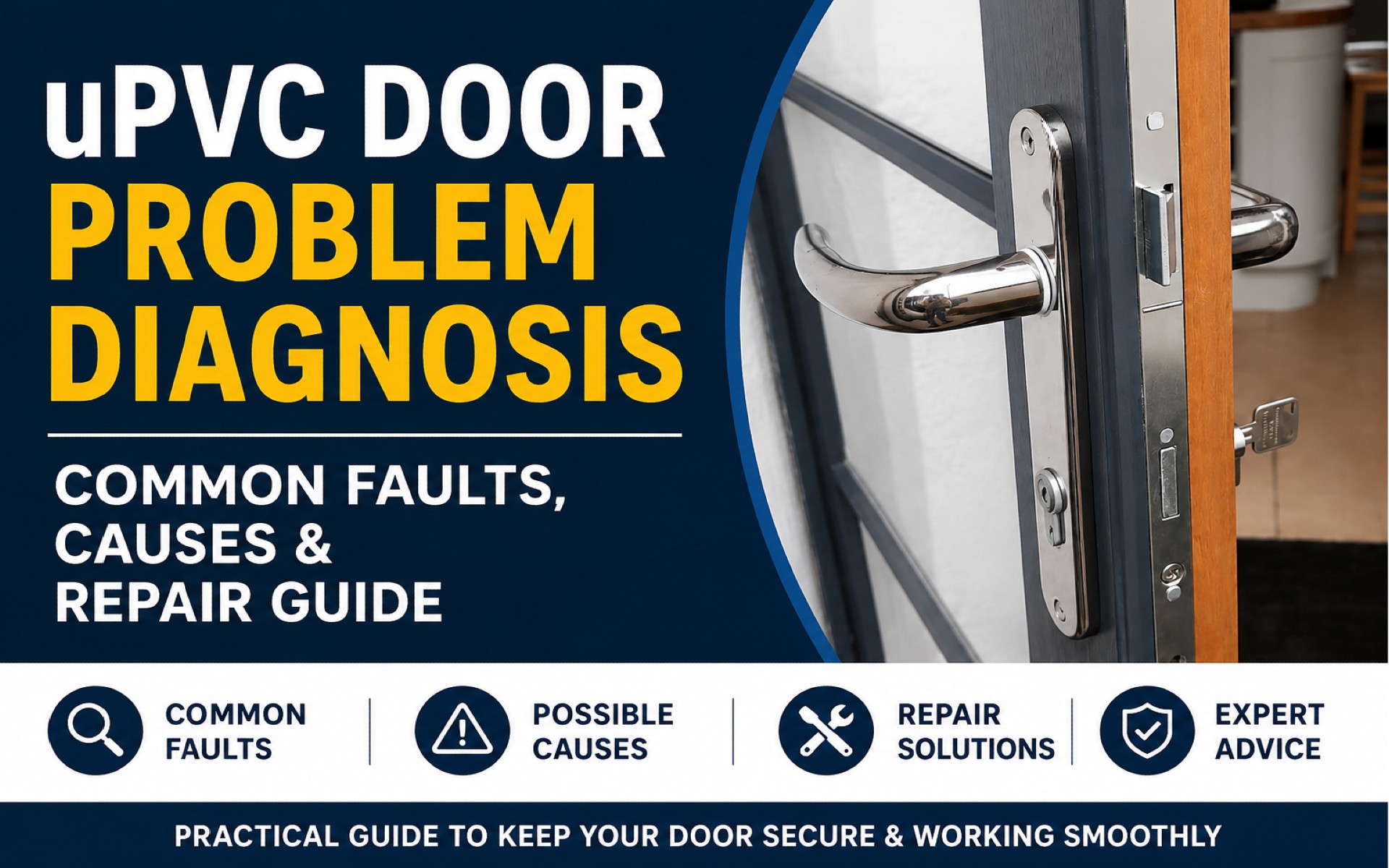 uPVC Door Problem Diagnosis | Common Faults and Repair Guide