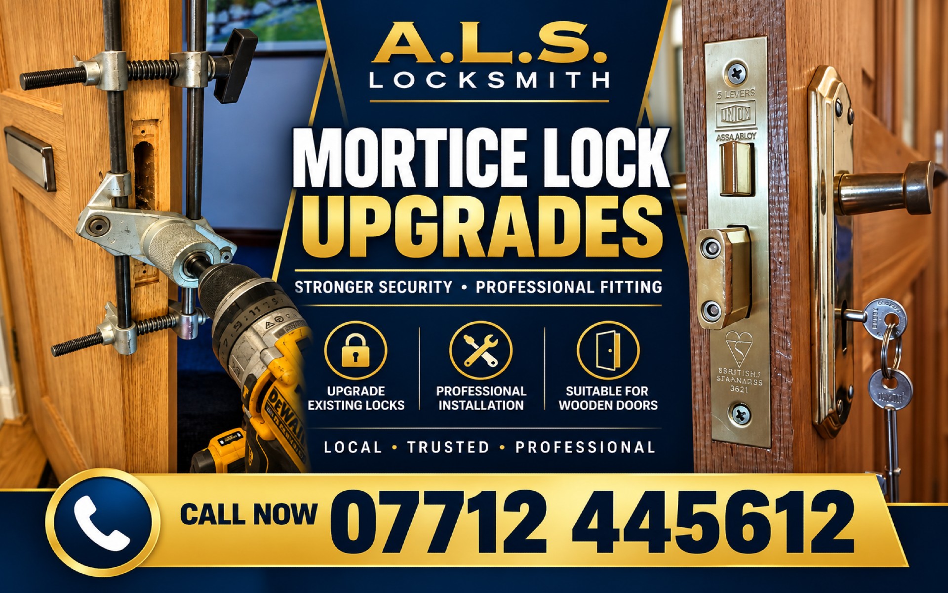 Mortise Lock Upgrades: Improve Your Home Security with BS3621 or BS8621 Locks